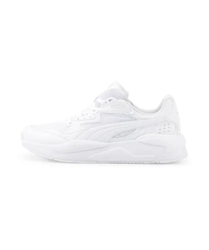 Puma Unisex X-Ray Speed Trainers - White Leather