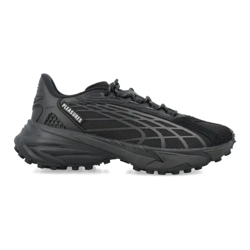 Puma , Unisex's Shoes Sneakers Black Ss24 ,Black female, Sizes: