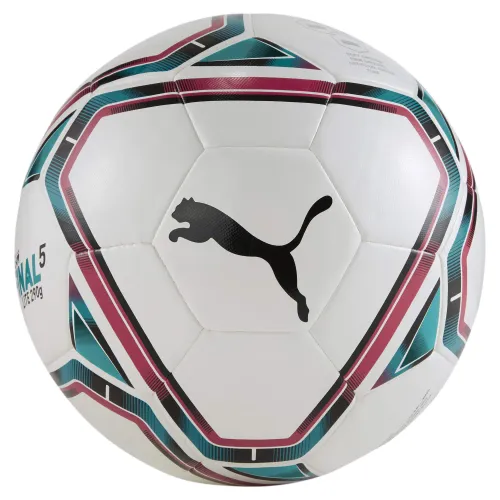 Puma Unisex's teamFINAL 21 Lite Ball 290g Soccer White-Rose