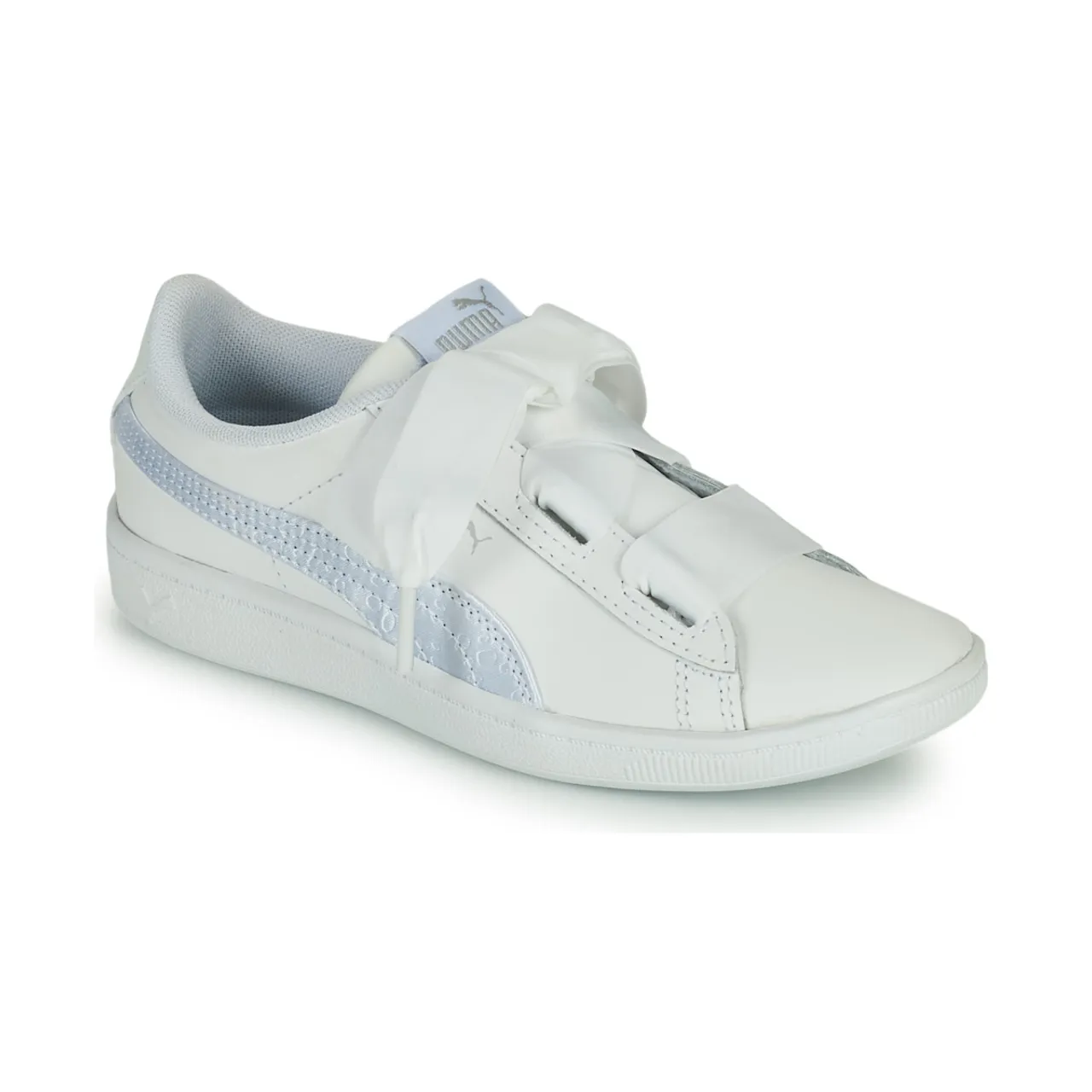 Puma  VIKKY RIB PS BL  boys's Children's Shoes (Trainers) in White