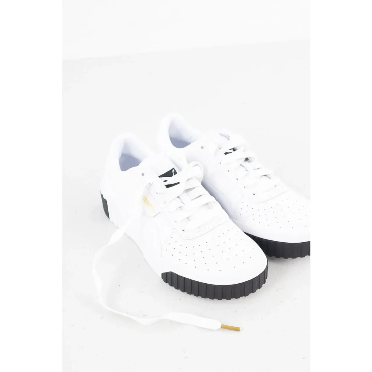 Puma , White Black Cali Sneaker ,White female, Sizes:
