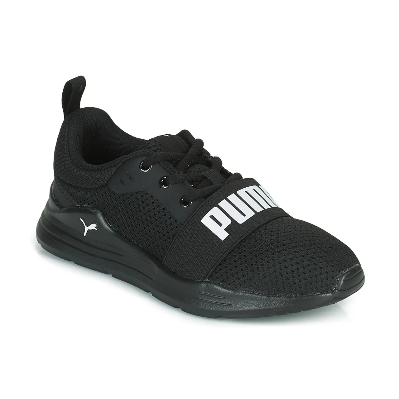 Puma  WIRED PS  boys's Children's Shoes (Trainers) in Black