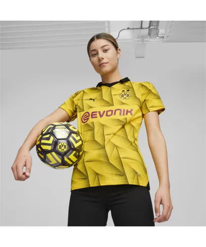 Puma Womens Borussia Dortmund 23/24 Third Jersey - Yellow