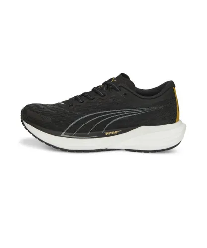 Puma Womens Deviate NITRO 2 Running Shoes - Black