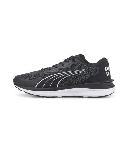 Puma Womens Electrify NITRO 2 WTR Running Shoes - Black