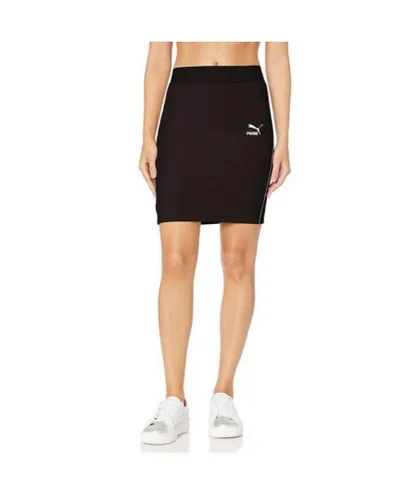 Puma Womens/Ladies Classic Rib Skirt (Black)