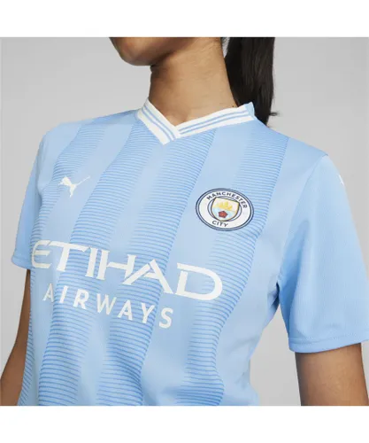 Puma Womens Manchester City 23/24 Home Jersey - Blue