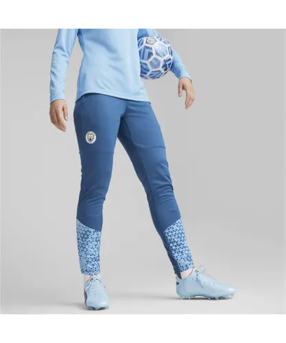 Puma Womens Manchester City Training Pants - Blue