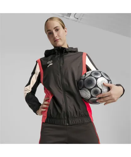 Puma Womens Queen Football Jacket - Black