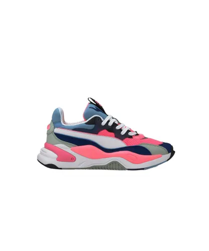 Puma Womens RS-2K Internet Exploring Mens Multicoloured Trainers - Pink