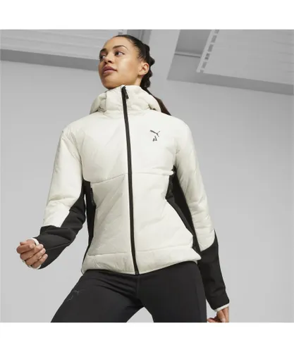 Puma Womens SEASONS Hybrid PrimaLoft Jacket - White