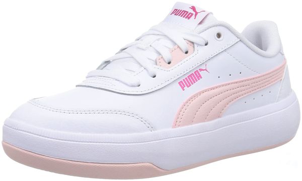 PUMA Women's Tori Sneaker, White-Chalk Pink,