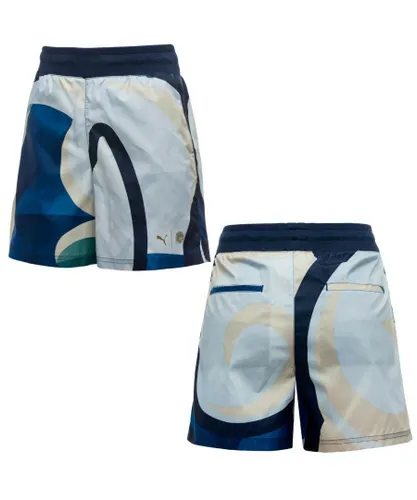 Puma X Careaux Womens Shorts Training Casual Multi 572555 02 A61D - White Textile