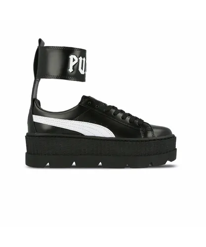 Puma x Fenty Ankle Strap Black Trainers - Womens Leather