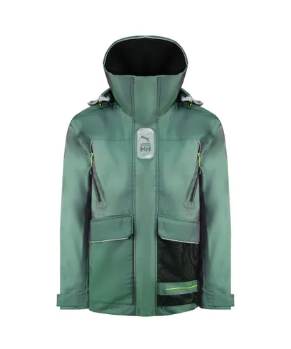 Puma x Helly Hansen Long Sleeve Zip Up Green Mens Hoodie Jacket 598277 94