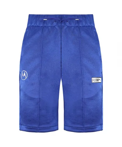 Puma x Motorola T7 Spezial Mens Blue Shorts Textile