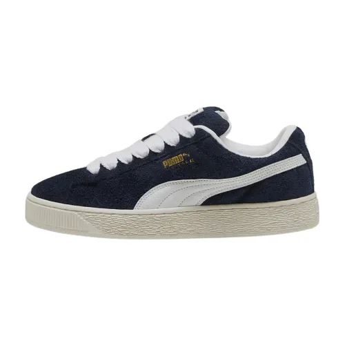Puma , XL Hairy Suede Shoes ,Blue male, Sizes: