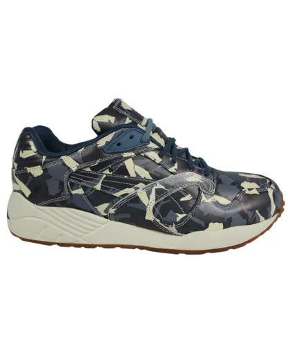 Puma XS 850 x BWGH Camo Blue Leather Lace Up Mens Trainers 357384 01 X25A