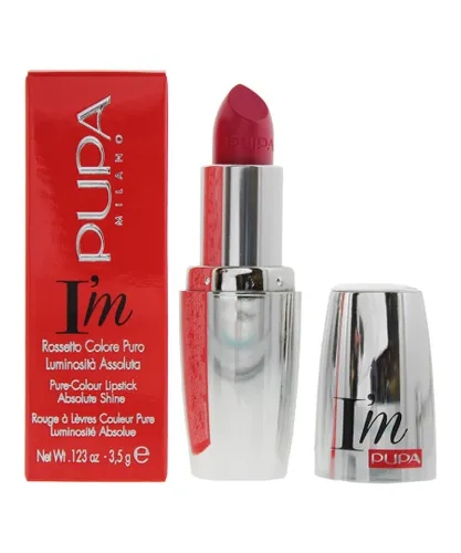 Pupa Womens I'm Pure-Colour 407 Intense Fuchsia Lipstick 3.5g - NA - One Size
