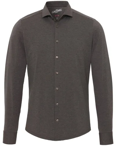 Pure H.Tico The Functional Shirt Brown