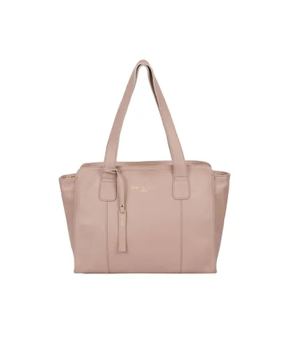 Pure Luxuries Womens 'Homerton' Blush Pink Leather Handbag - One Size