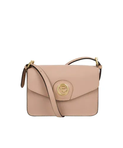 Pure Luxuries Womens 'Langdale' Blush Pink Leather Cross Body Bag - One Size