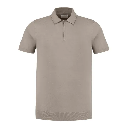 Pure Path , Polo Shirts ,Brown male, Sizes:
