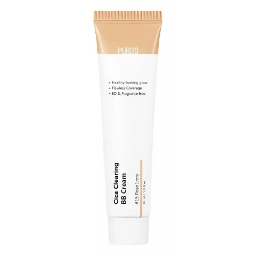 Purito Cica Clearing BB Cream No.15 Rose Ivory