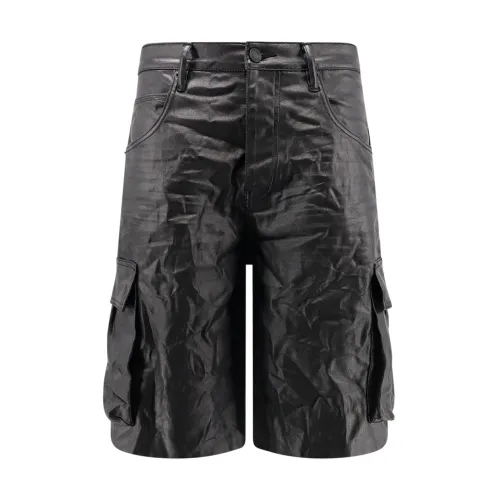 Purple Brand , Men's Clothing Shorts Black Ss24 ,Black male, Sizes: