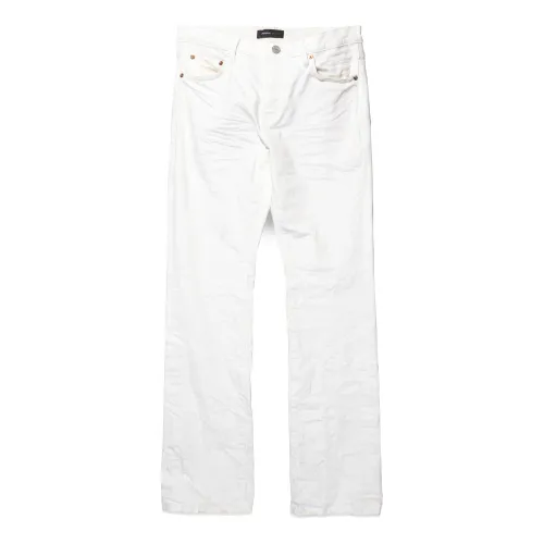 Purple Brand , White Jeans with Purple Accents ,White male, Sizes: