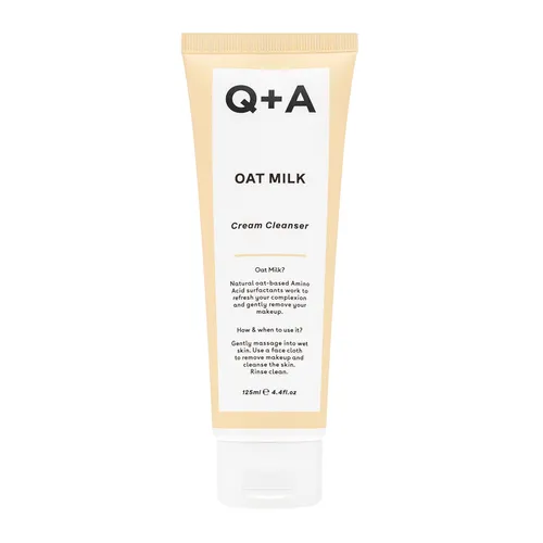 Q+A Oat Milk Cream Cleanser 125Ml
