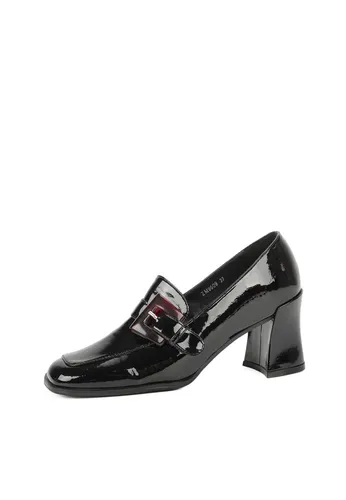 QUEEN HELENA Women's Elegant Loafers with Heel ZM9509