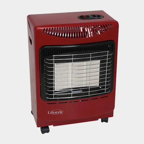 Quest Small Gas Cabinet Heater - Red, Red
