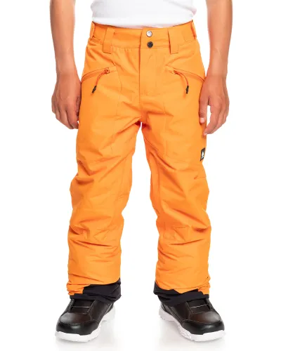 Quiksilver Boy's Boundary Pants K14+ - Orange