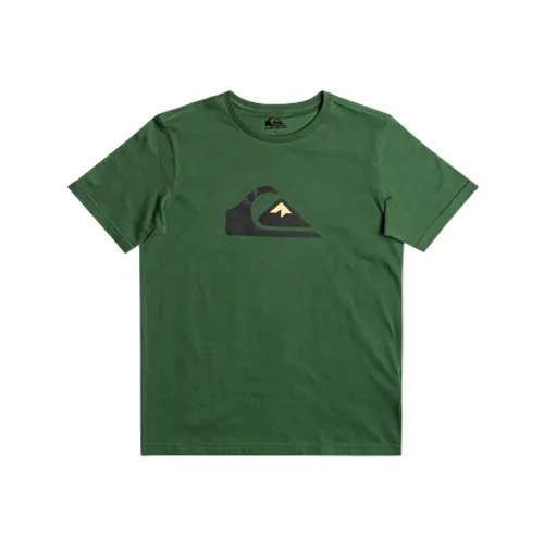 Quiksilver Boys Comp Logo T-Shirt - Greener Pastures