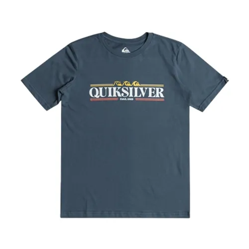 Quiksilver Boys Gradient Line T-Shirt - Bering Sea