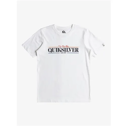 Quiksilver Boys Gradient Line T-Shirt - White