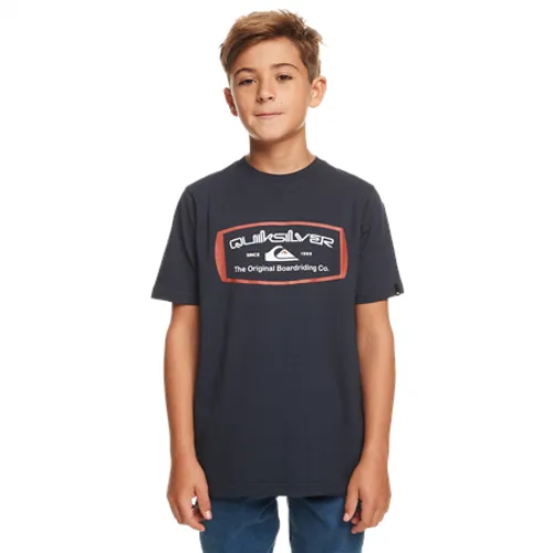 Quiksilver Boys Mind Barrel T-Shirt - Navy Blazer