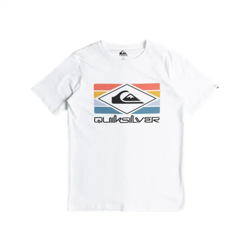 Quiksilver Boys QS Rainbow T-Shirt - White