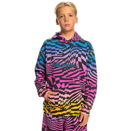 Quiksilver Boys Radical Times Hoody - Pink Glo