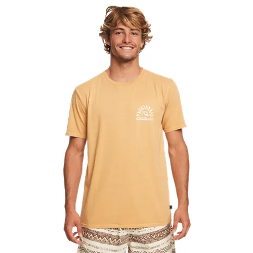 Quiksilver Earthy Type T-Shirt - Mustard