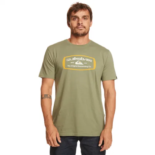 Quiksilver Mind Barrel T-Shirt - Four Leaf Clover