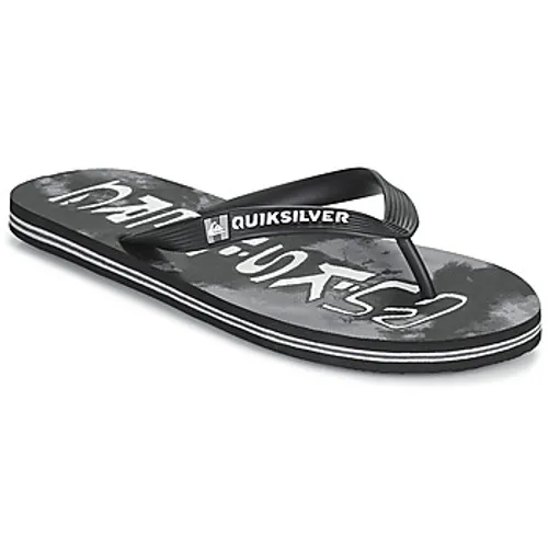 Quiksilver  MOLOKAI ACID DROP  men's Flip flops / Sandals (Shoes) in Black