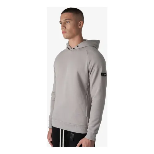 Quotrell , Gray Mens Amadora Hoodie ,Gray male, Sizes: