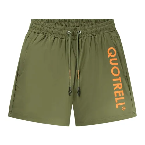 Quotrell , Green Swim Shorts ,Green male, Sizes: