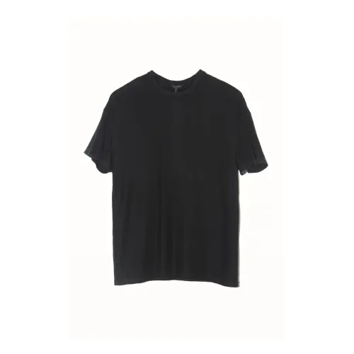 R13 , Boxy Seamless T-Shirt ,Black female, Sizes: