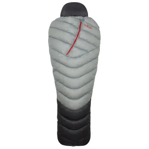 Rab - Mythic Ultra 120 Modular - Down sleeping bag size bis 185 cm Körperlänge - Regular, cloud / graphene