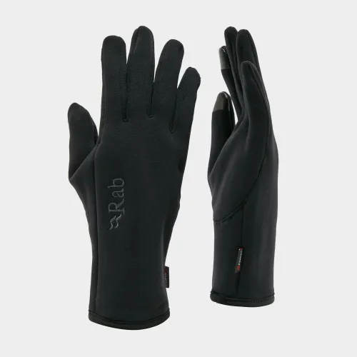 Rab Power Stretch Contact Glove - Black, Black