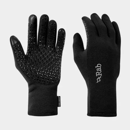 Rab Power Stretch Contact Grip Glove - Blk, BLK