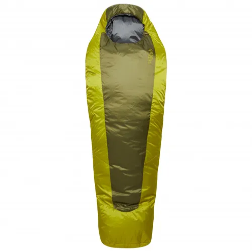 Rab - Solar Eco 0 - Synthetic sleeping bag size bis 185 cm Körperlänge, green